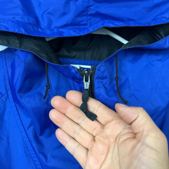 Vintage Sierra Designs Pullover Windbreaker Hoodie Mens M/L 1/2 Zip 90s Outdoor - Picture 5 of 12